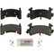Bosch Blue Disc Brak Disc Brake Pads, Be154H BE154H - alternate 1
